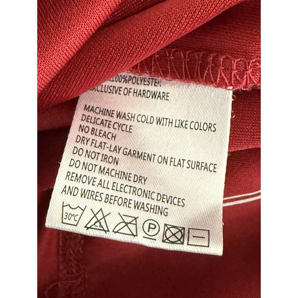 SCOTTeVEST XL Shirt Men Red Pullover TEC Performance Activewear Breathable Long - Picture 15 of 15